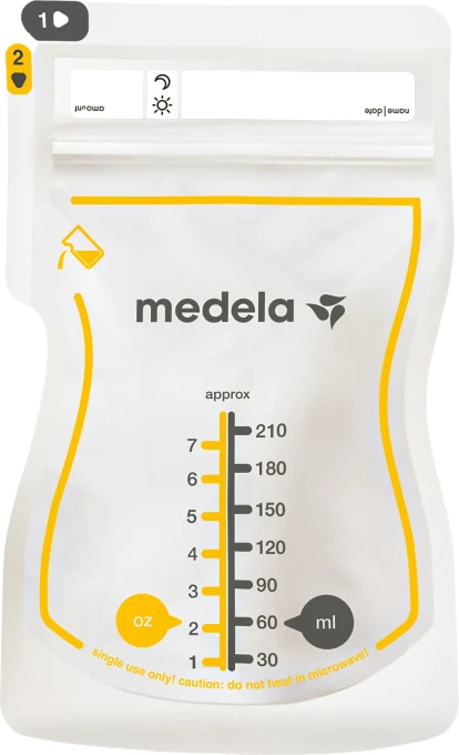Medela Easy Pour Förvaringspåsar För Bröstmjölk 50 st Medela