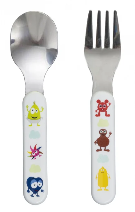 Babblarna Bestick Gaffel & Sked Teddykompaniet