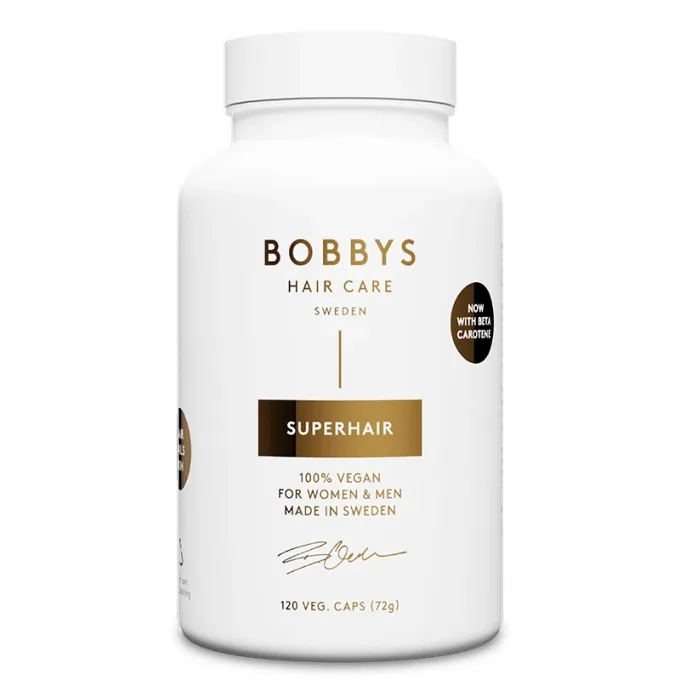 Bobbys Hair Care Sweden Superhair 120 kapslar Bobbys Hair Care Sweden
