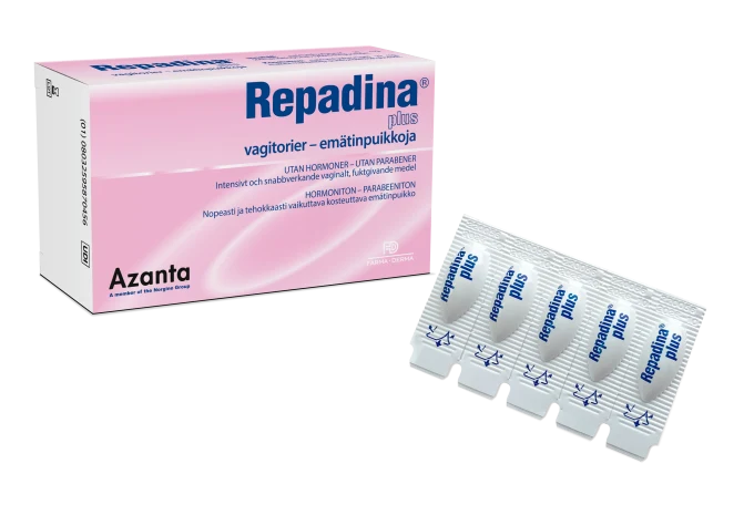 Repadina plus vagitorier 10 st Repadina