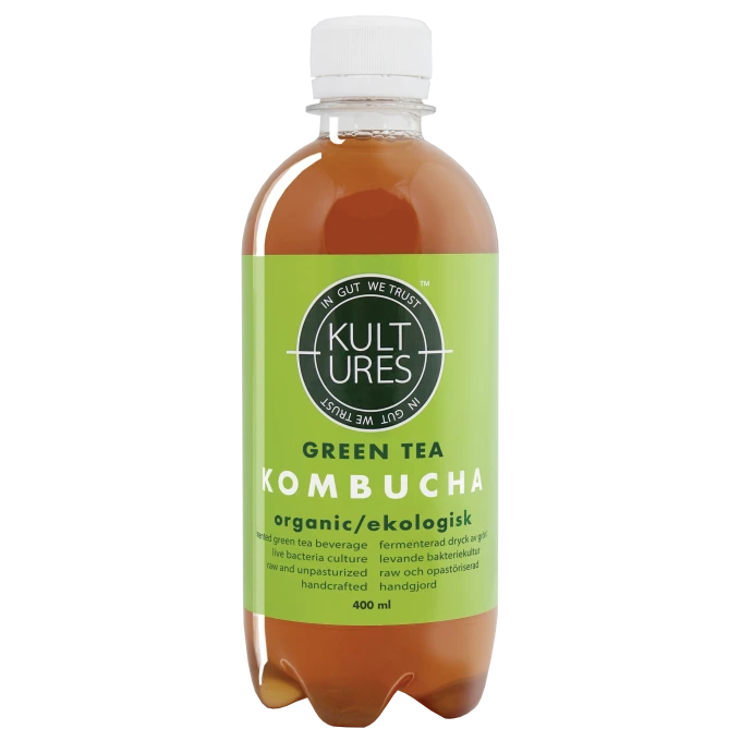 Kultures Kombucha Green Tea EU Organic 400 ml Kultures