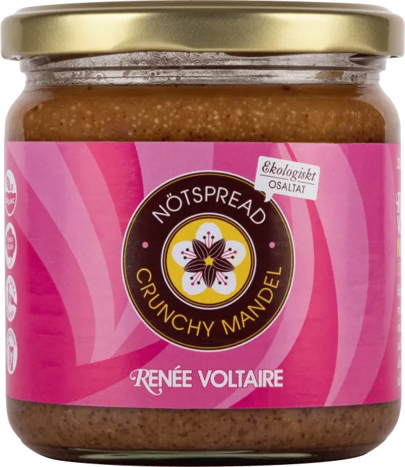Renée Voltaire Nötspread Crunchy Mandel 330 g Renée Voltaire