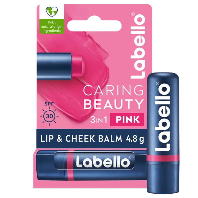 Labello Caring Beauty Pink 4,8 g Labello