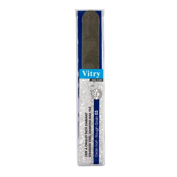 Vitry Diamond Stainless Steel Nail File 03 Vitry