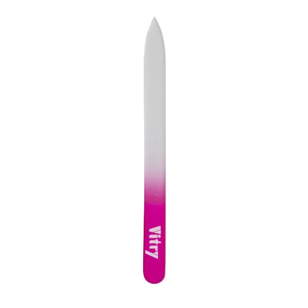 Vitry Pink Handle Glass File Vitry