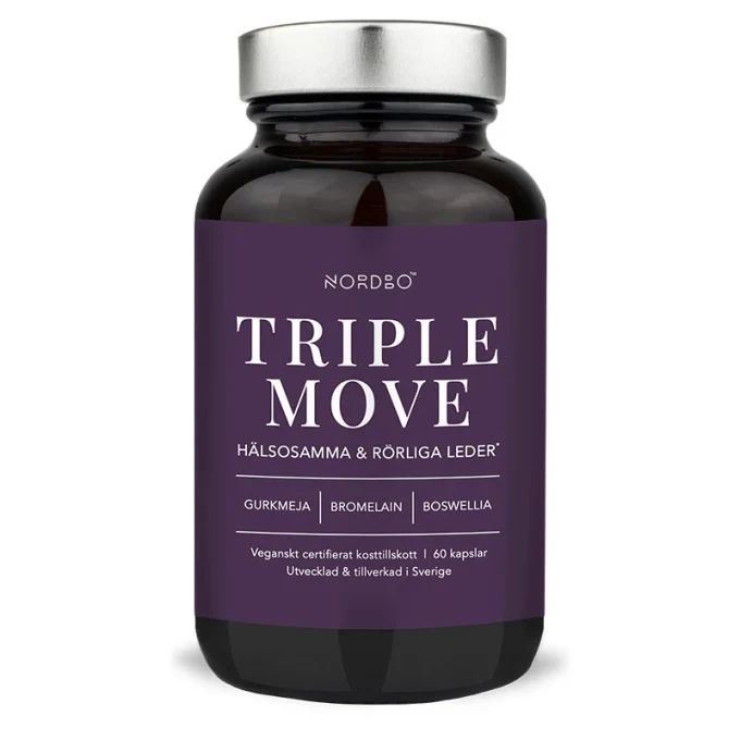 Nordbo Triple Move 60 kapslar Nordbo