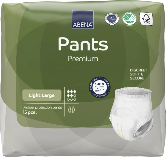 ABENA Pants Light L 15 st Abena