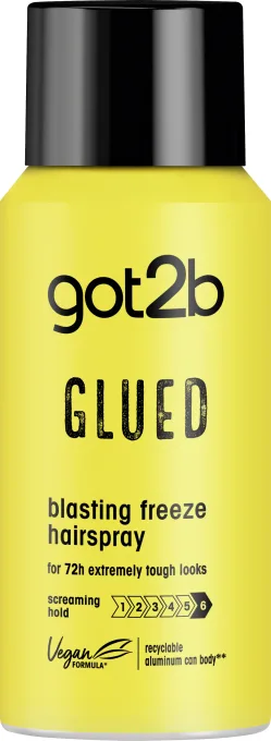 Schwarzkopf Got2b Glued Blasting Freeze Hairspray Mini 100ml Schwarzkopf
