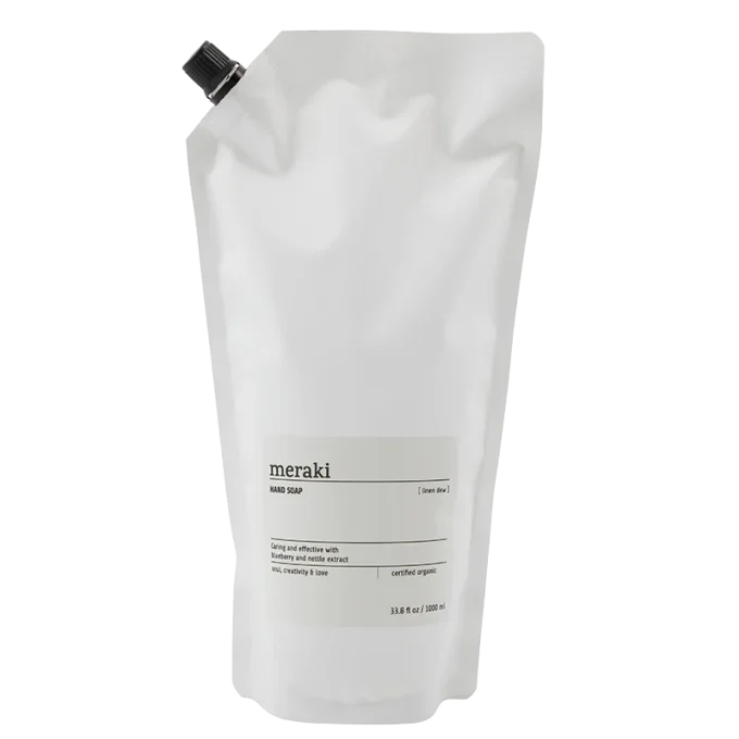 Meraki Hand Soap Linen Dew Refill 1000ml Meraki