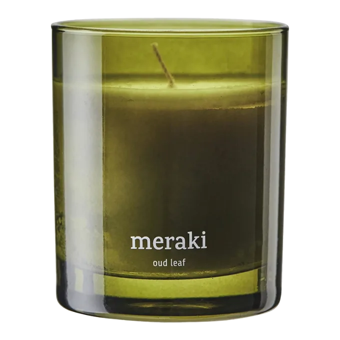 Meraki Doftljus Oud Leaf 200g Meraki