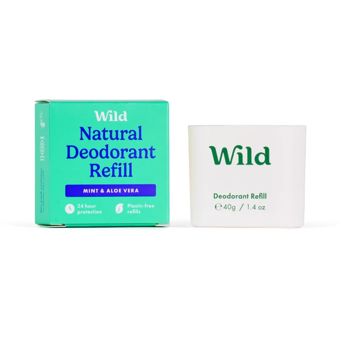 Wild Mint & Aloe Vera Deo Refill 40g Wild