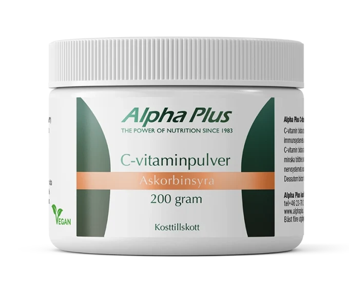 Alpha Plus C-Vitaminpulver 200 g Alpha Plus