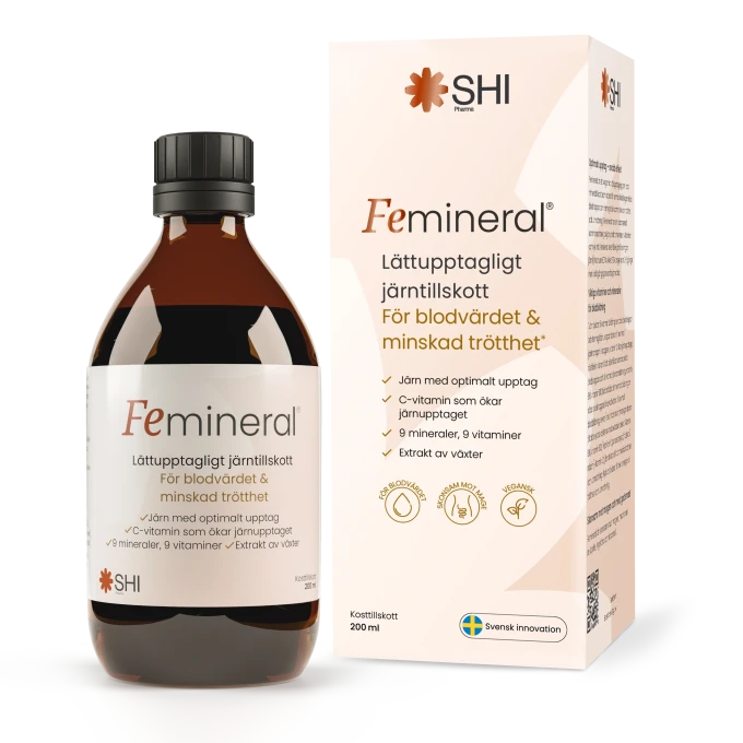 Femineral Järn- Och Mineraltillskott 200 ml Femineral