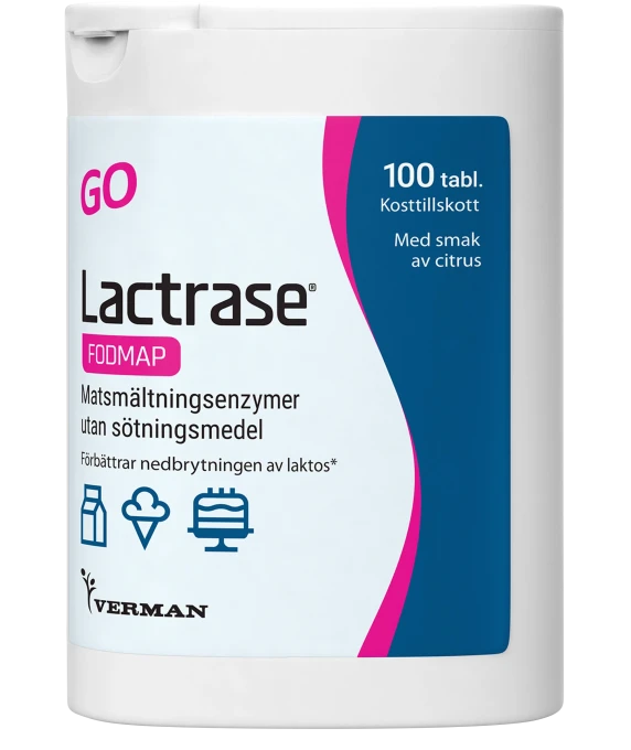Lactrase FODMAP 100 st Lactrase