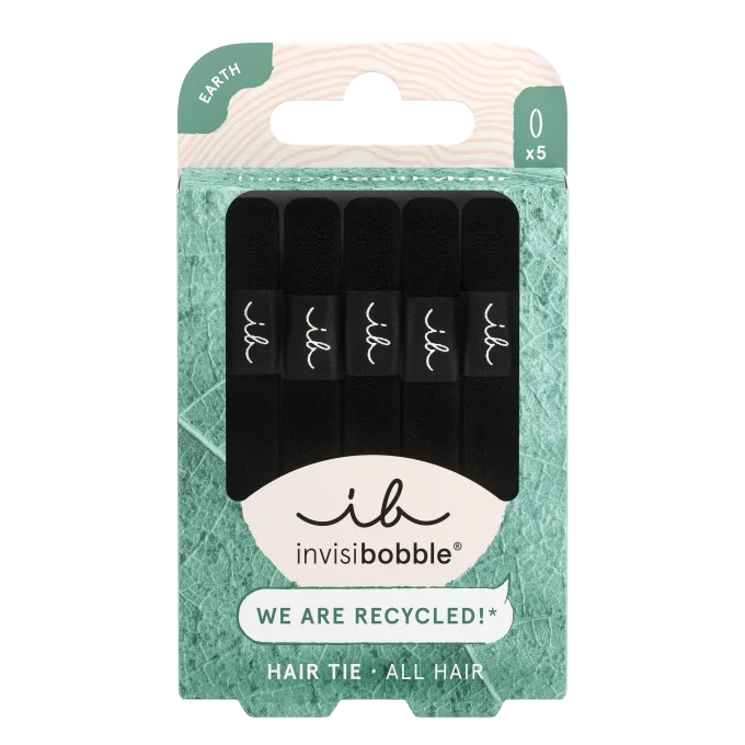 Invisibobble Hair Tie Black 5 st Invisibobble