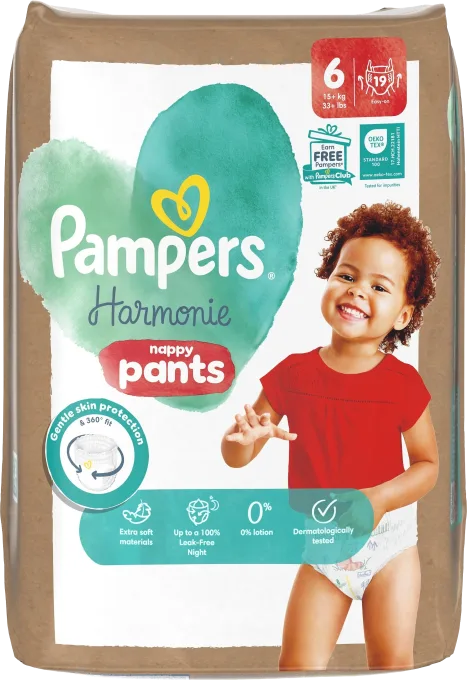 Pampers Harmonie Storlek 6 Pants 15+ kg 19 st Pampers