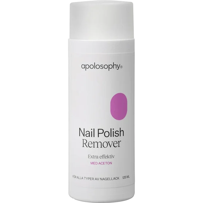 Apolosophy Nail Polish Remover med Aceton 125 ml Apolosophy