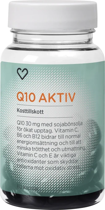 Hjärtats Q10 Aktiv 60 st Hjärtats