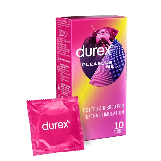 Durex Pleasure Me Kondomer 10 st Durex