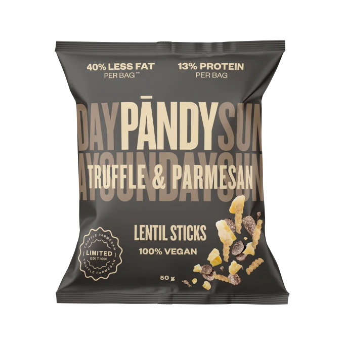 Pändy Lentil sticks Truffle & Parmesan 50 g Pändy