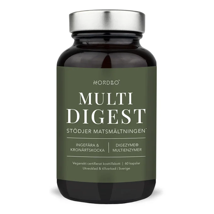 Nordbo Multi Digest 60 kapslar Nordbo