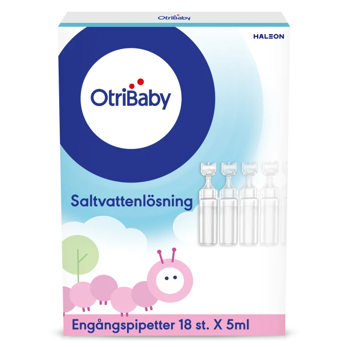 OtriBaby Saltvattenlösning 18 st engångspipetter OtriBaby