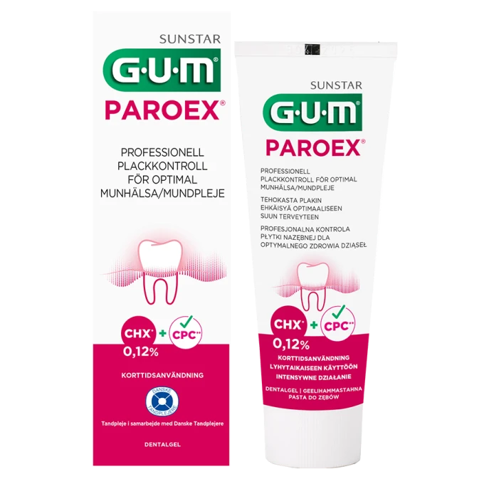 GUM Paroex Dentalgel 0,12% 75 ml Gum