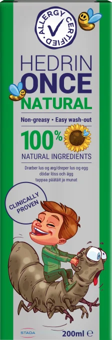 Hedrin Once Natural 200 ml Hedrin
