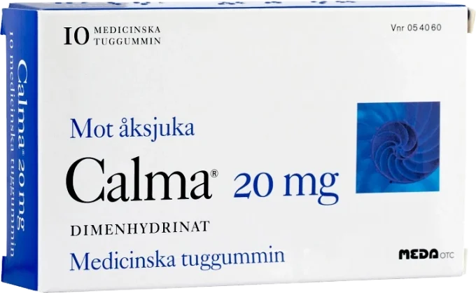 Calma medicinskt tuggummi 20 mg 10 st Calma