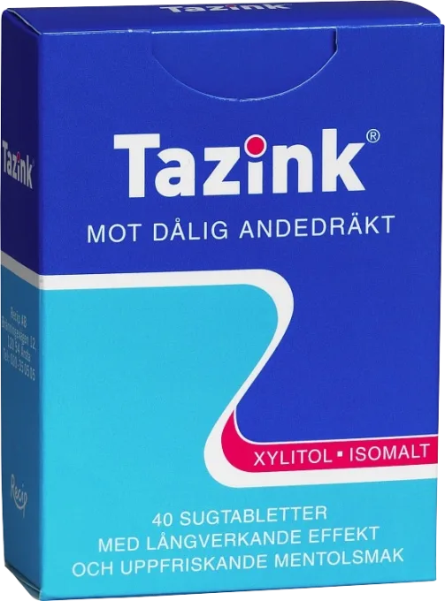 Tazink sugtablett 40 st Tazink
