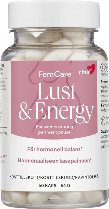 RSFU Femcare Lust&Energy 60 kapslar Rfsu