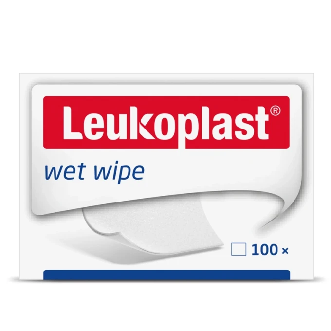 Leukoplast Wet Wipe 3x3 cm 100 st Leukoplast