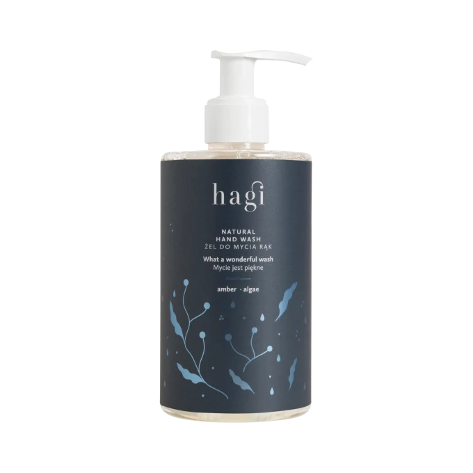 Hagi Natural Hand Wash Amber And Algae 300 ml Hagi