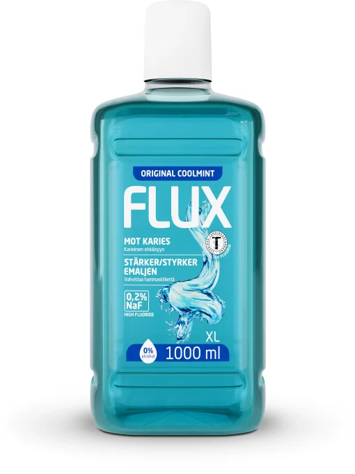 Flux Original Coolmint fluorskölj 1000 ml Flux