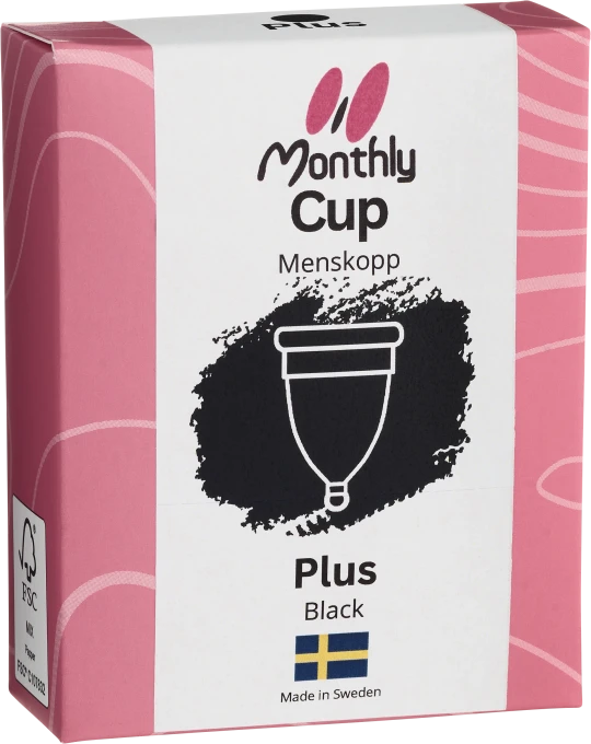 MonthlyCup Plus Black 1 st MonthlyCup