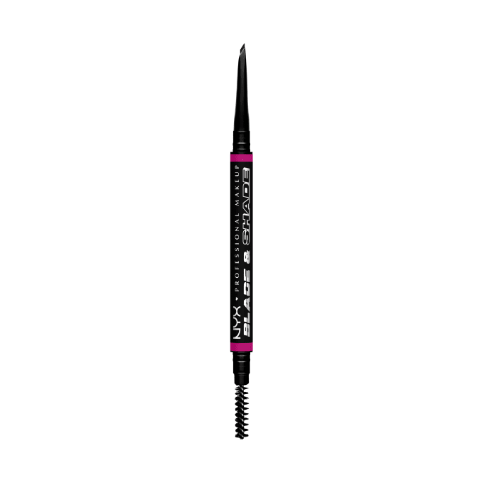 NYX Professional Makeup Blade & Shade Brow Pen 0,1 g 12 Black NYX Professional Makeup