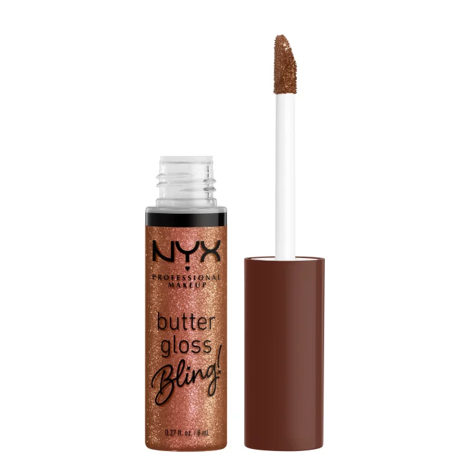 NYX Professional Makeup Butter Gloss Bling Lip Gloss 8 ml 08 Hustla NYX Professional Makeup