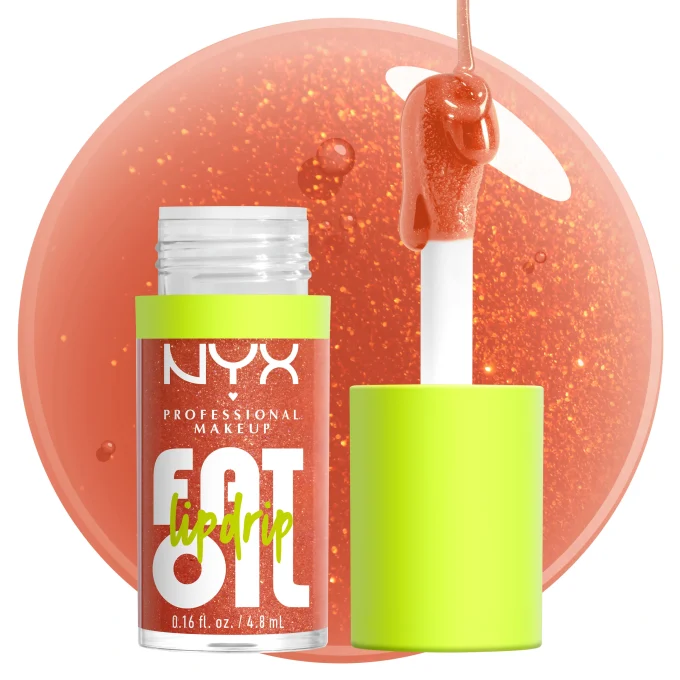 NYX Professional Makeup Fat Oil Lip Drip Lip Gloss 4,8 ml 06 Follow Back NYX Professional Makeup