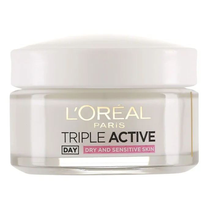L'Oréal Paris Triple Active Protecting Day Moisturising Care Dry-Sensitive Skin 50 ml LOreal Paris
