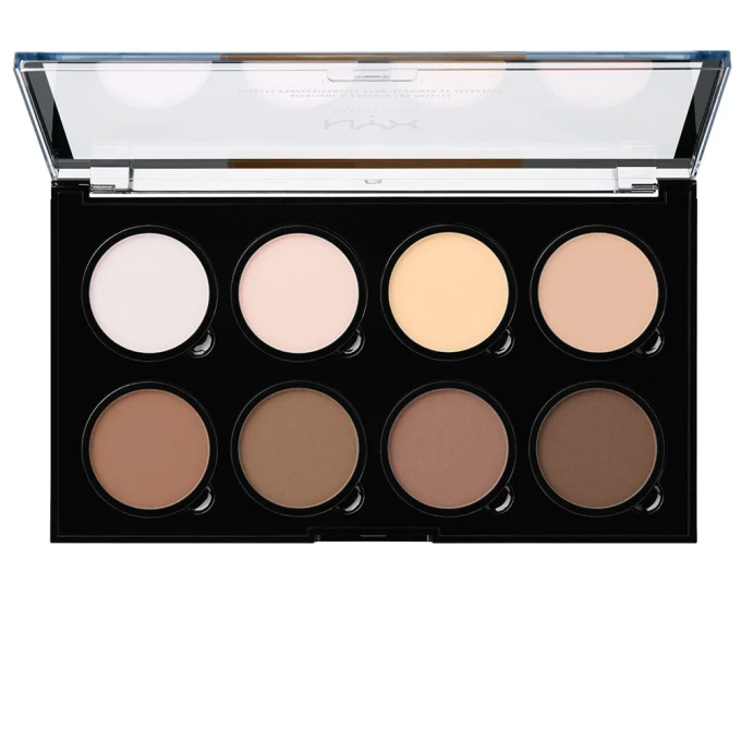 NYX Professional Makeup Highlight & Contour Pro Palette 8 x 2,7 g NYX Professional Makeup