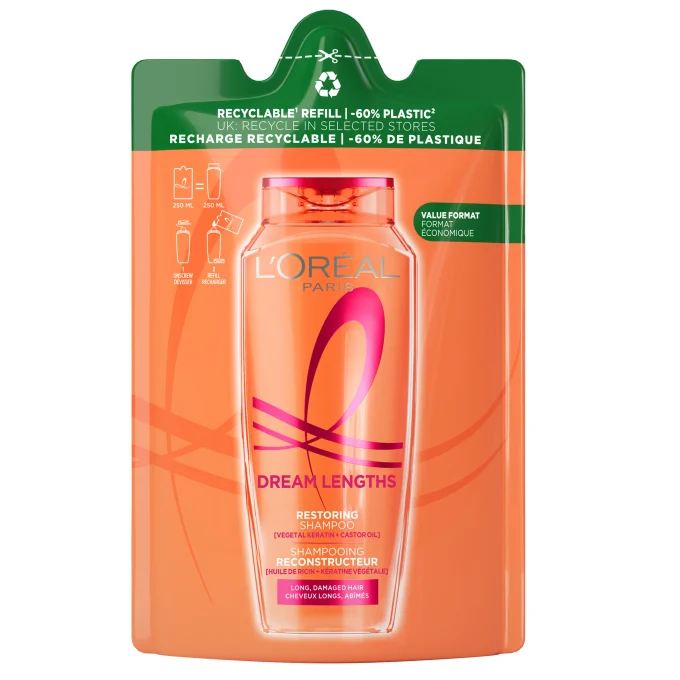 L'Oréal Paris Elvital Dream Length Shampoo Refill 250 ml LOreal Paris