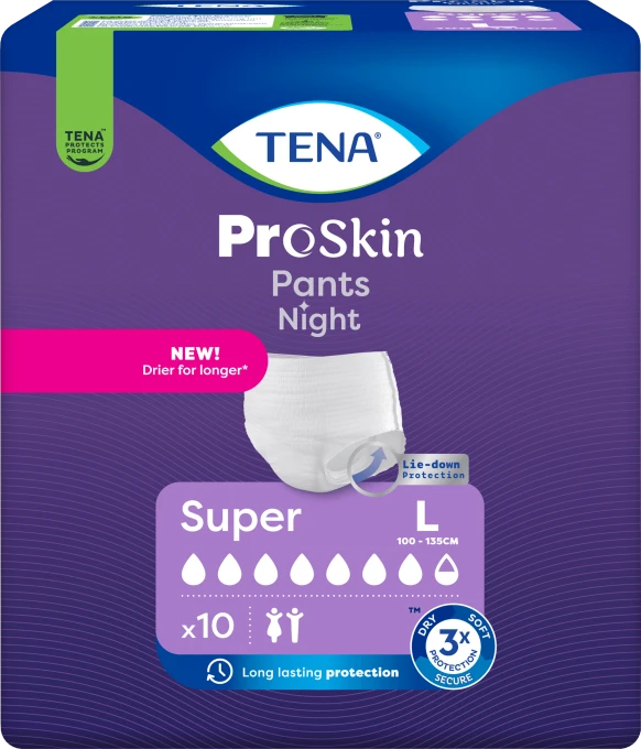 TENA Pants Night Super Large 10-pack Tena