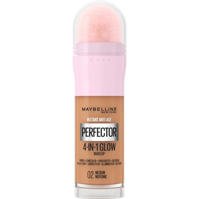 Maybelline New York Instant Perfector 4-in-1 Glow Makeup Foundation 20 ml 02 Medium Maybelline New York