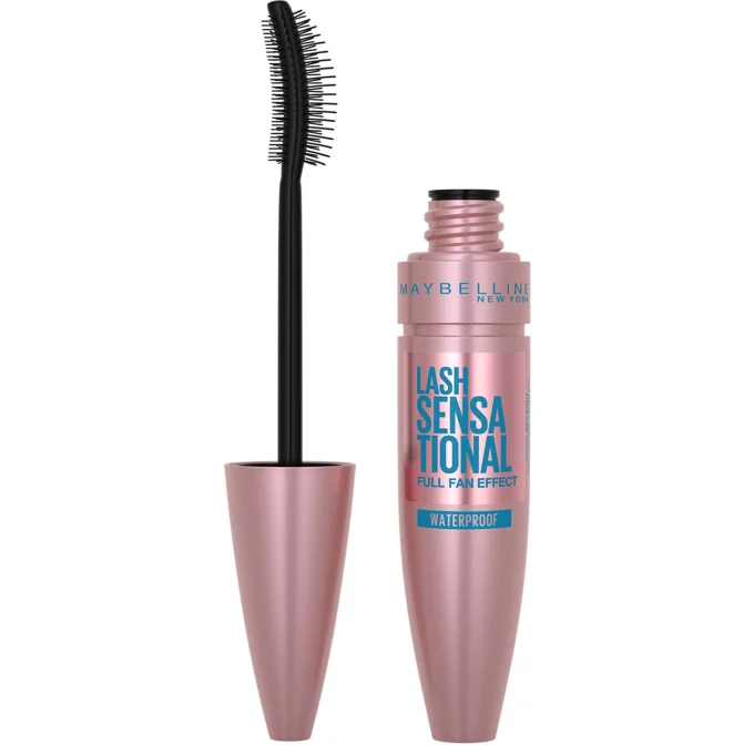 Maybelline New York Lash Sensational Waterproof Mascara Very Black 9,5 ml Maybelline New York