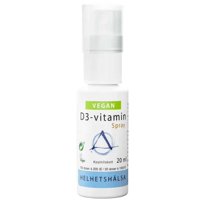 Helhetshälsa D3-vitamin Spray Vegan 150 spray Helhetshälsa