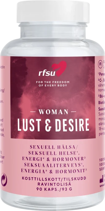 RFSU Lust & Desire Woman 90 kapslar Rfsu