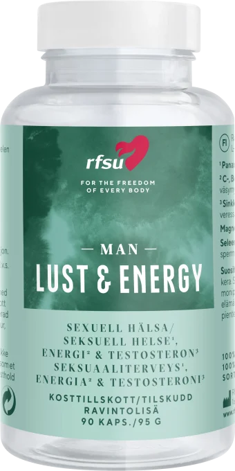 RFSU Lust & Energy Man 90 kapslar Rfsu