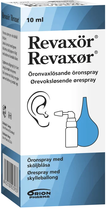 Revaxör Öronspray med sköljblåsa 10 ml Revaxör