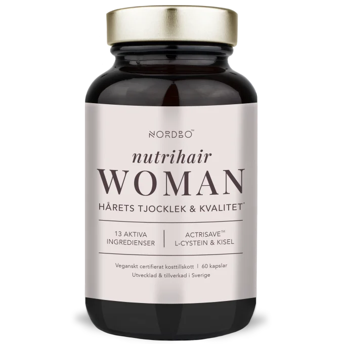 Nordbo Nutrihair Woman 60 kapslar Nordbo