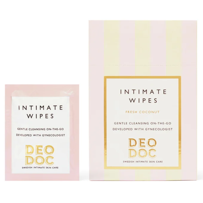 DeoDoc Deowipes Intim Fresh Coconut 10 st DeoDoc